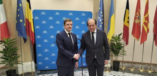 A Trieste l’incontro tra il segretario InCE Dal Mas e l’ambasciatore ucraino in Italia Brusylo
