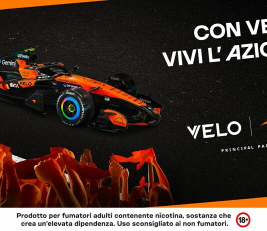 VELO e il McLaren Mastercard Formula 1 Team tornano protagonisti al GP d’Italia