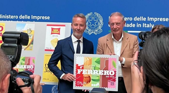 Ferrero tra le eccellenze italiane, ecco il francobollo dedicato
