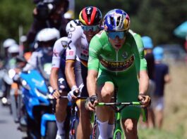 Van Aert vince la 15esima tappa della Vuelta, Mas sempre in rosso
