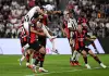 Una perla di Cisse e un’incornata di Gatti nel recupero, Juve-Milan 1-1