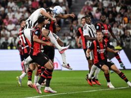 Una perla di Cisse e un’incornata di Gatti nel recupero, Juve-Milan 1-1