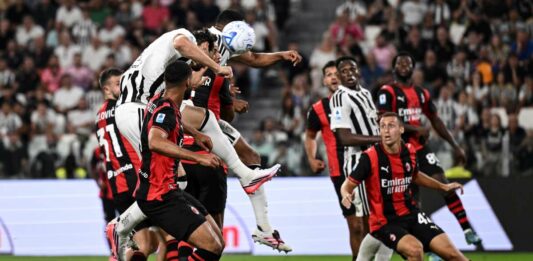 Una perla di Cisse e un’incornata di Gatti nel recupero, Juve-Milan 1-1