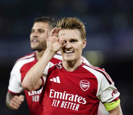 Odegaard punisce il Napoli, l’Arsenal vince 1-0 al Maradona