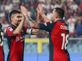 Primo punto per il Genoa, è 1-1 contro il Frosinone