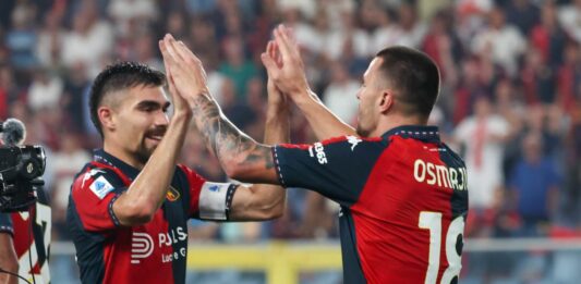 Primo punto per il Genoa, è 1-1 contro il Frosinone