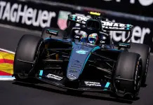 Antonelli detta legge anche in Spagna, Leclerc quarto e ritiro Hamilton