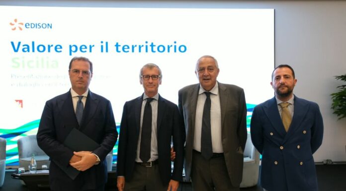 Edison, in Sicilia oltre 41 mln di euro di valore generato sul territorio nel 2025