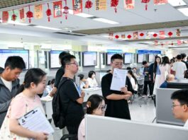 Cina, mercato del lavoro stabile nei primi otto mesi dell’anno