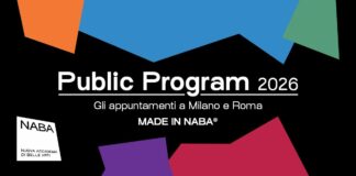 Torna il “NABA Public Program” con mostre, talk e workshop a Milano e Roma