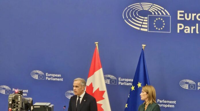 Carney “L’alleanza Ue-Canada faro per altre democrazie”