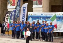 Suzuki insieme alla nazionale italiana di Big Game ad Ancona