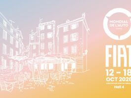 Fiat porta lo spirito di una “Piazza” italiana al Salone dell’Automobile di Parigi