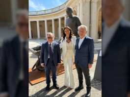 Inaugurata a L’Aquila l’opera site specific di Ai Weiwei donata alla città