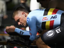 Per Evenepoel poker iridato nella crono di Montreal, secondo Ganna