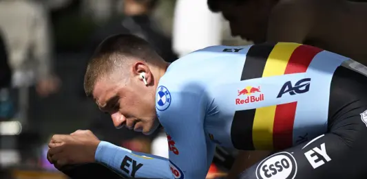Per Evenepoel poker iridato nella crono di Montreal, secondo Ganna