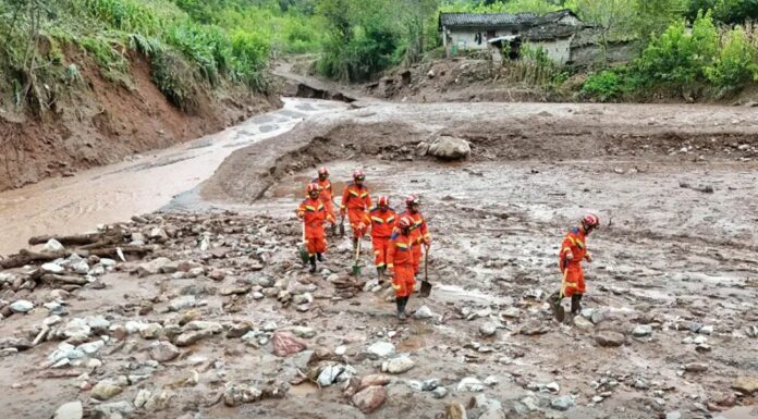 Cina, colata di fango nel Sichuan. Due morti e tre dispersi