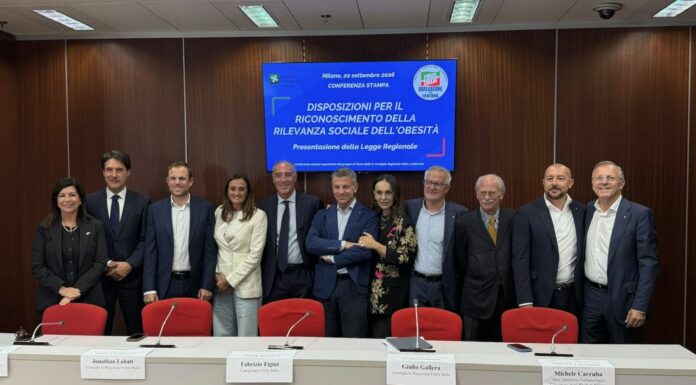 Obesità, la Lombardia prima regione a dare attuazione alla legge nazionale