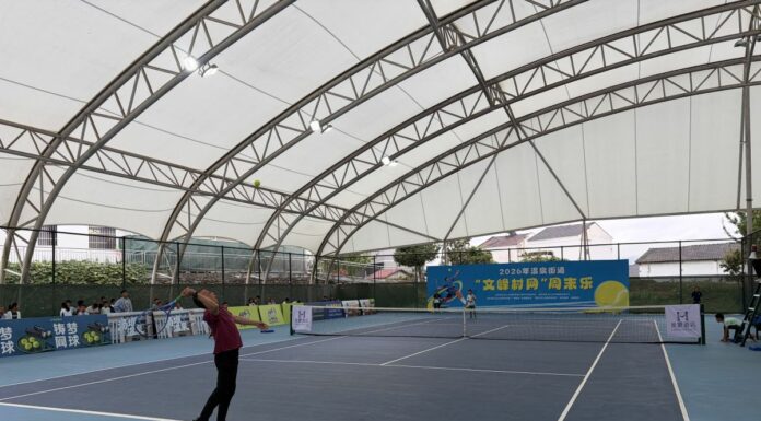 Cina, il tennis traina lo sviluppo delle contee e rilancia le aree rurali