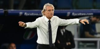 Mancini divide il gruppo, dieci azzurri non partono per la Turchia