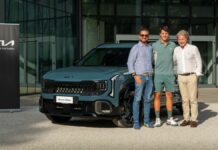Kia Italia consegna una Seltos a Luciano Darderi