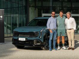 Kia Italia consegna una Seltos a Luciano Darderi