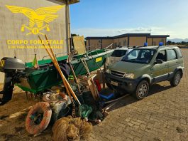Pesca illegale a Santa Gilla, scattano sequestri e sanzioni