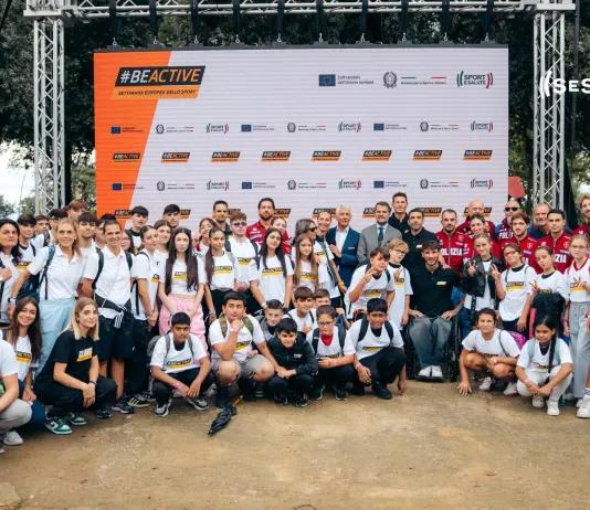 Abodi e 3000 studenti aprono a Napoli il villaggio BeActive, main event della Settimana Europea dello Sport
