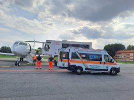Aeronautica Militare, trasporto sanitario d’urgenza da Lamezia a Milano per un uomo in pericolo di vita
