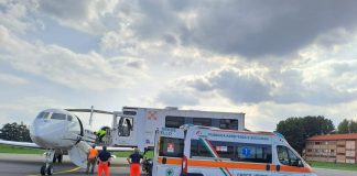 Aeronautica Militare, trasporto sanitario d’urgenza da Lamezia a Milano per un uomo in pericolo di vita