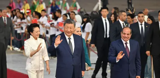 Egitto, Al-Sisi riceve Xi Jinping al Palazzo presidenziale di Al-Ittihadiya: focus sulle relazioni tra i Paesi