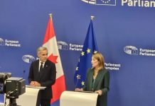 Carney al Parlamento Europeo: “Europa e Canada legate da un’affinità elettiva, insieme siamo più forti”