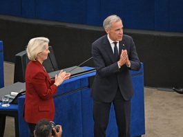 Carney a Trump: “Canada più forte è un partner migliore per gli Usa”. Il discorso al Parlamento Ue: “All’Europa ci lega un’affinità elettiva”