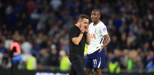 Tottenham, De Zerbi “We must improve, but i have faith in my players”