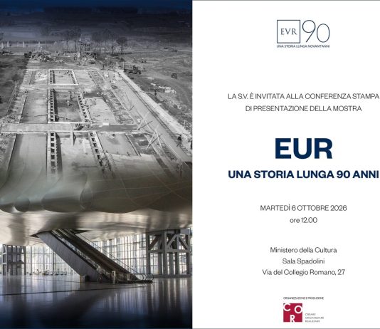 “EUR – Una storia lunga 90 anni”, il 6 ottobre la conferenza di presentazione della mostra al Ministero della Cultura