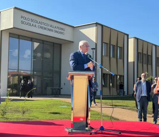 Inaugurato a Fidenza il nuovo Polo scolastico Villa Ferro, Foti “10,5 milioni di euro di risorse Pnrr per la realizzazione”