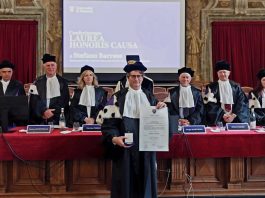 Dall’Università di Genova la Laurea honoris causa in Computer Engineering a Stefano Barrese
