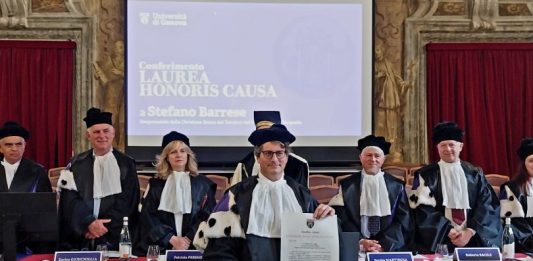 Dall’Università di Genova la Laurea honoris causa in Computer Engineering a Stefano Barrese