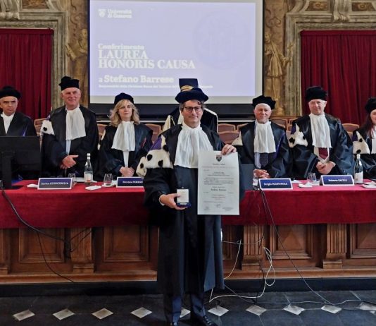 Dall’Università di Genova la Laurea honoris causa in Computer Engineering a Stefano Barrese
