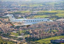 Volo sanitario d’urgenza dell’Aeronautica Militare da Lampedusa a Palermo per un 58enne in pericolo di vita