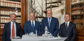 Fincantieri al centro dell’accordo Italia-Grecia per la consegna di 2 FREMM alla Marina ellenica