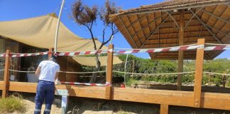 Strutture abusive in uno stabilimento balneare nel Cagliaritano, sequestri e sanzioni