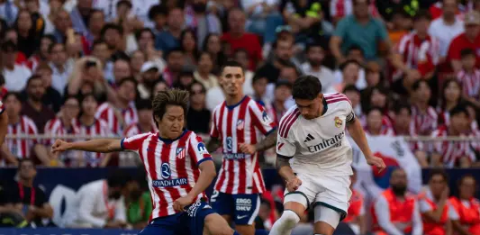 Real Madrid, left ankle sprain for Federico Valverde