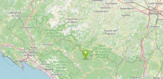 Terremoto nella notte in provincia di Lucca, scossa di magnitudo 3.2