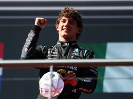 Kimi Antonelli inarrestabile, vince anche al Madring davanti a Verstappen e Norris. Leclerc 4°, Hamilton out