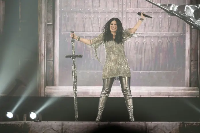 Madrid, concerto di Laura Pausini alla Movistar Arena