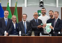 Olimpia Milano a Palazzo Pirelli, Fontana “Tenete alto il nome della Lombardia”