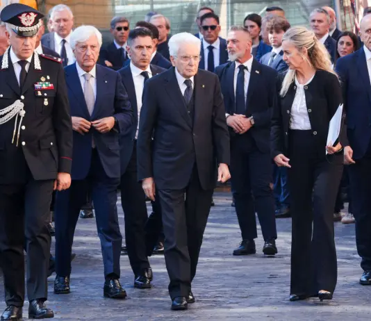 A Roma i funerali di Stato laici di Emma Bonino in Campidoglio, presente Mattarella