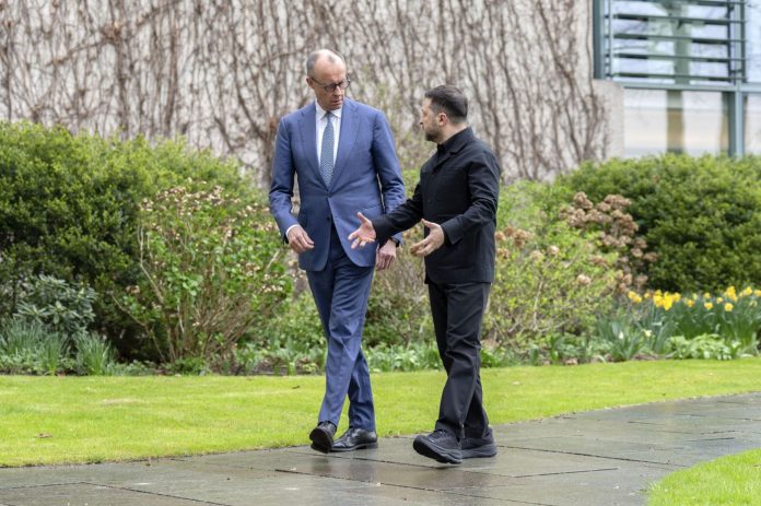 Berlino, visita di stato del presidente ucraino Zelensky in Germania