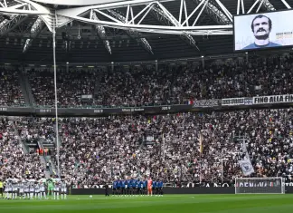Curva di spalle durante il minuto di silenzio per Mazzola, multa di 10mila euro per la Juventus